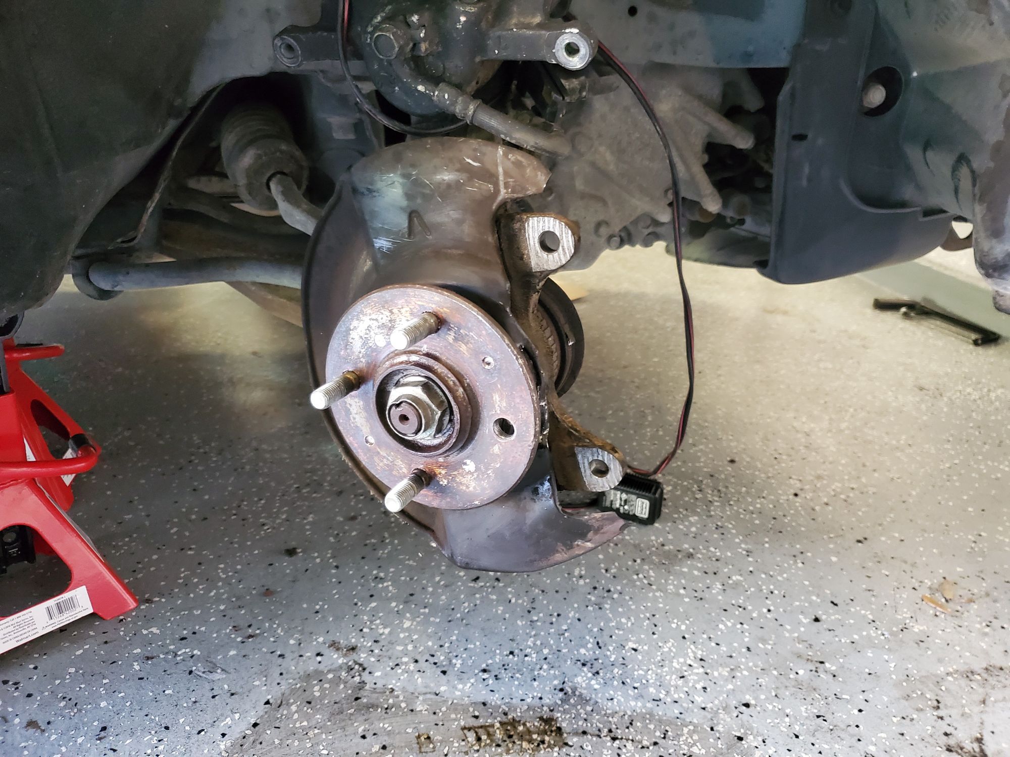 Replacing a Broken Lug Stud on my 1998 Civic Project